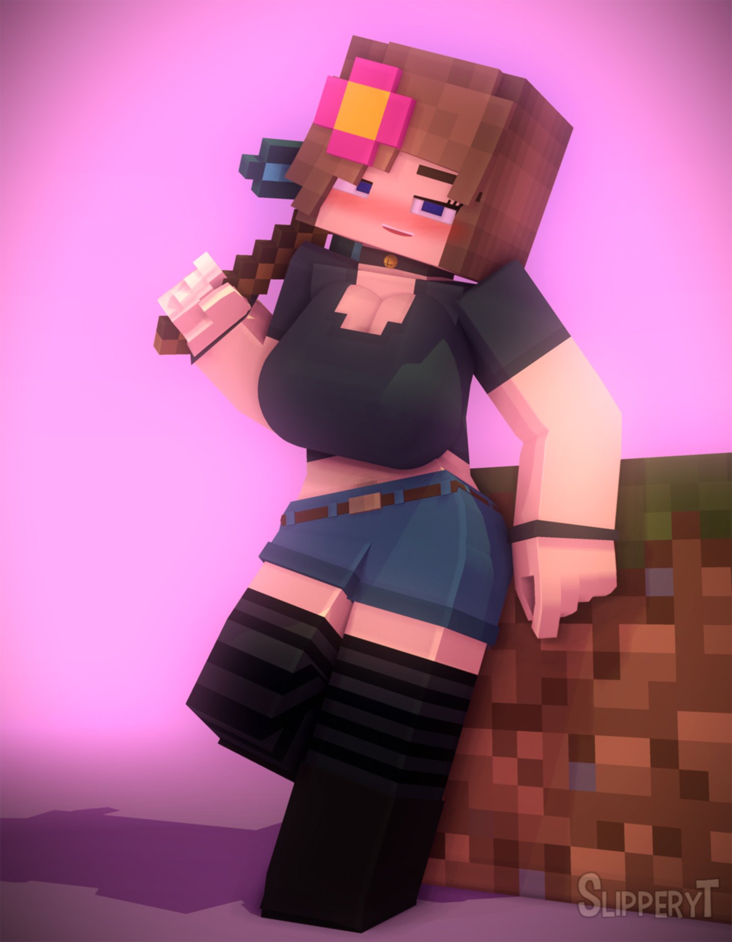 SlipperyT 🔞 on Twitter: "Oh, look. Jenny has clothes now 🙃 Models by