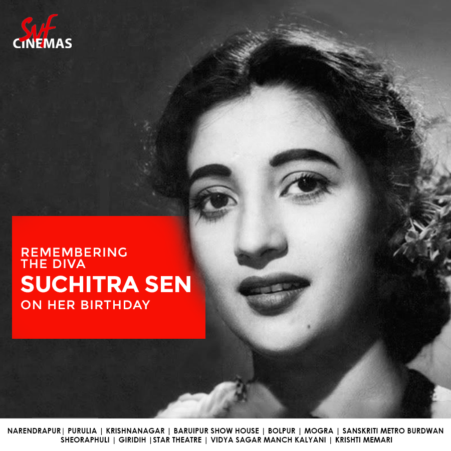 Remembering the diva Suchitra Sen on her birthday. wishes her Happy Birthday. 