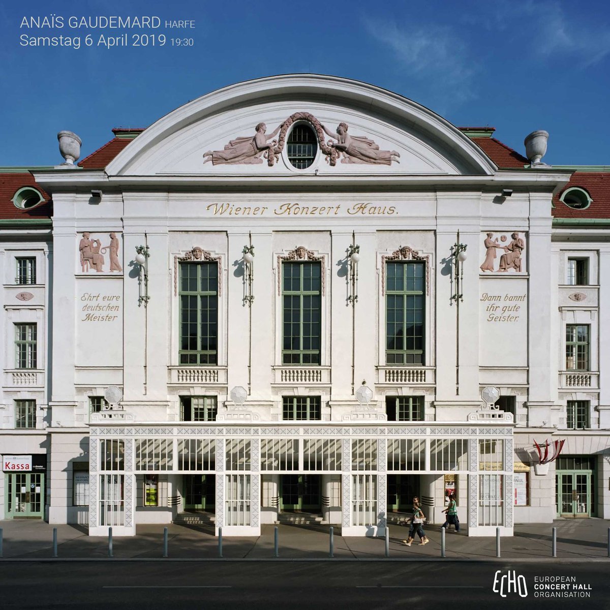 AGaudemard's tweet photo. 🇦🇹 Tonight is my @Konzerthauswien #debut !! 😍 #harfe Recital "Into the Wild" @ 19:30 with #AustrianPremiere of Nighthawks @Camille_Pepin - So glad and excited to be here! 🎶 https://t.co/3LKqv6q34v #Wien #Vienna #Harfen #Harfenistin #RisingStar #wienerkonzert #Austria https://t.co/FZ3yKcgcPN