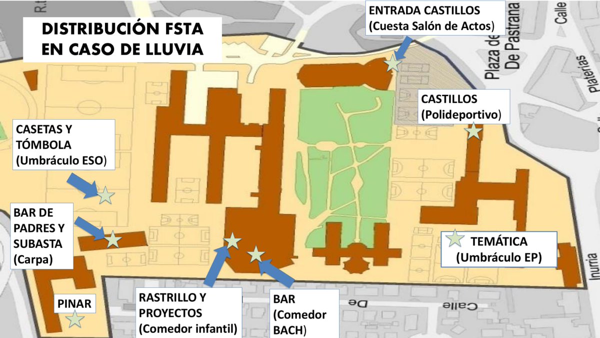 FSTA1982's tweet photo. Buenos días a todos! PLAN ALTERNATIVO EN CASO DE LLUVIA. IREMOS INFORMANDO.
Tras 2 semanas de despacho ha llegado el día. La lluvia no va a a poder con nosotros porque hoy nos toca disfrutar por y para cada uno de los proyectos con los que colaboramos! #PorYParaTi #XXXVIIFSTA https://t.co/XFyhArybG8