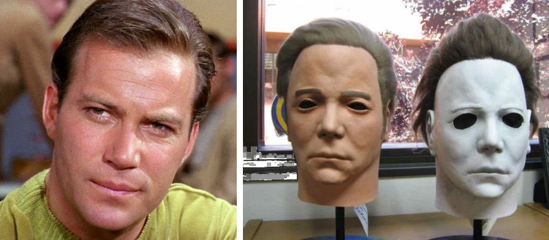 ANNAPURNA NIMONA on Netflix now! on Twitter: "Michael Myers' iconic mask in the HALLOWEEN movies was actually just a Captain Kirk halloween mask that was painted white. https://t.co/C1OLQ0eWsY" / Twitter