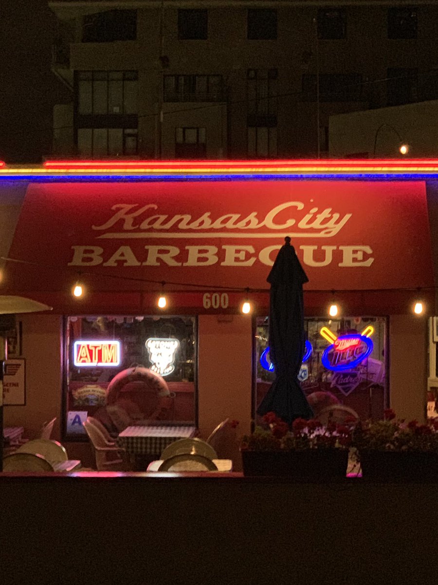JVondra11's tweet photo. After a long day @NCTM Conference, enjoyed some good Barbecue at @KCBBQ_SanDiego Thanks Mark for the hospitality! #TopGunBar https://t.co/sCTmV5mkoO