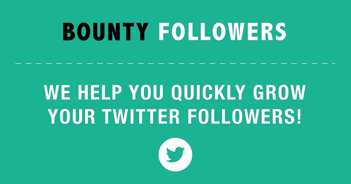 atariokta1's tweet photo. Great service to increase your followers!
https://t.co/ZfCxa9YS0m #bountyfollowers #follow https://t.co/a8P9LrRVNe