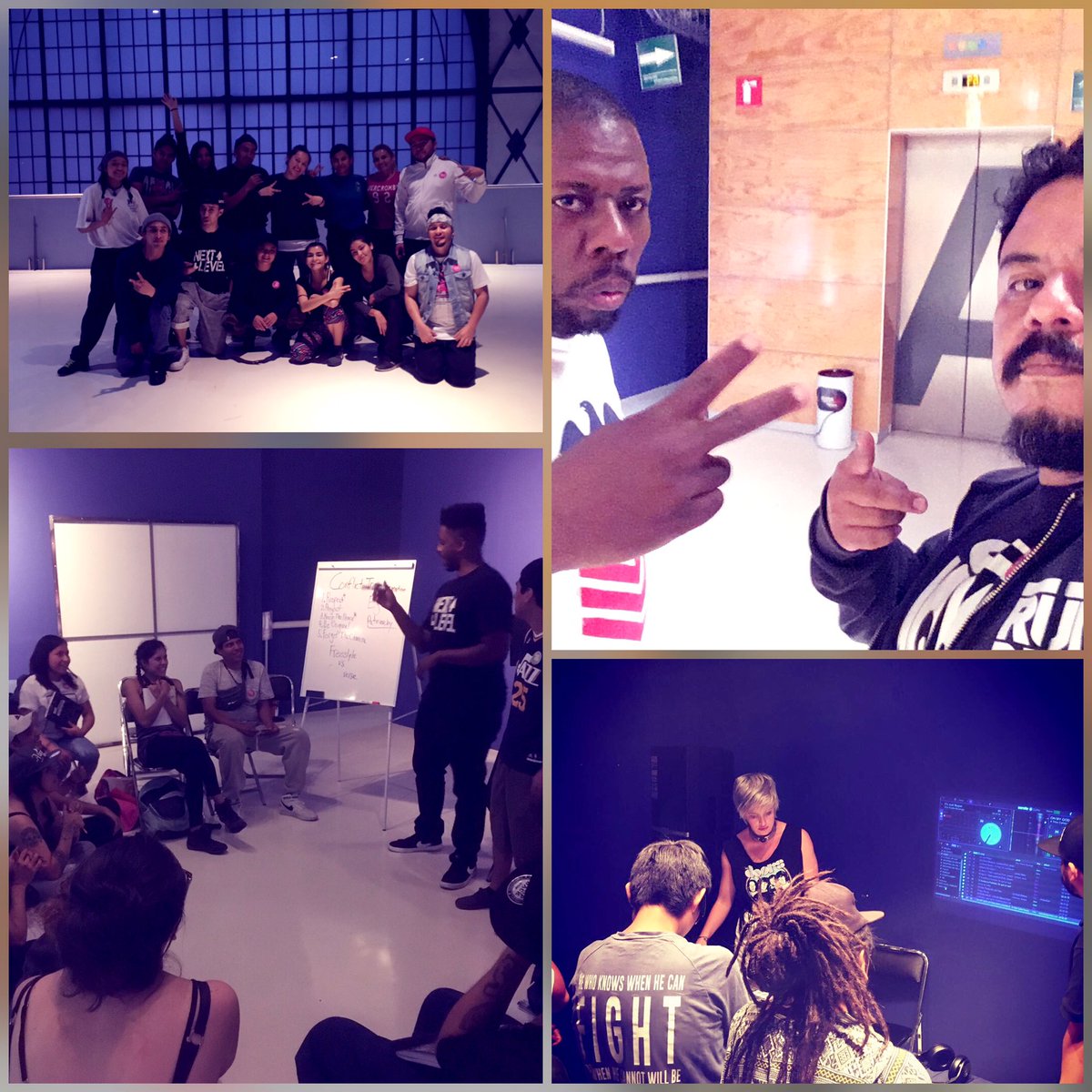 MendozaVico's tweet photo. Next Level un programa educativo mediante el Hip Hop está en Mx. Me ha tocado coordinar y facilitar todo el proceso. No deja de sorprenderme la valiosa aportación del Hip Hop al mundo. #PrevencionSocial #CulturayConvivenciaXNuestrosBarrios @USEmbassyMEX @graffitiarteorg #LxM https://t.co/mNmSeqhWix