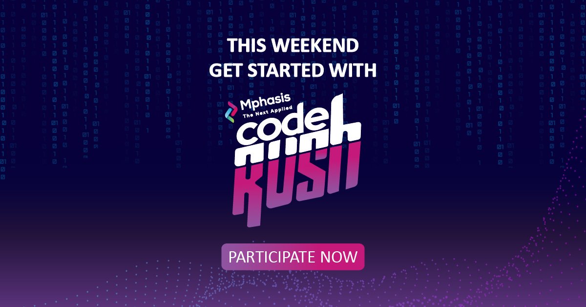 MphasisCareers's tweet photo. Never let the fear of striking out keep you from playing the game. Participate in the coding challenge Now! Click here to know more, https://t.co/mjeCZUUVid
#MphasisCodeRush #Developer #ContestAlert #ContestTime #Java #DotNet #CodersLife #Coding https://t.co/2UliDq3ic2