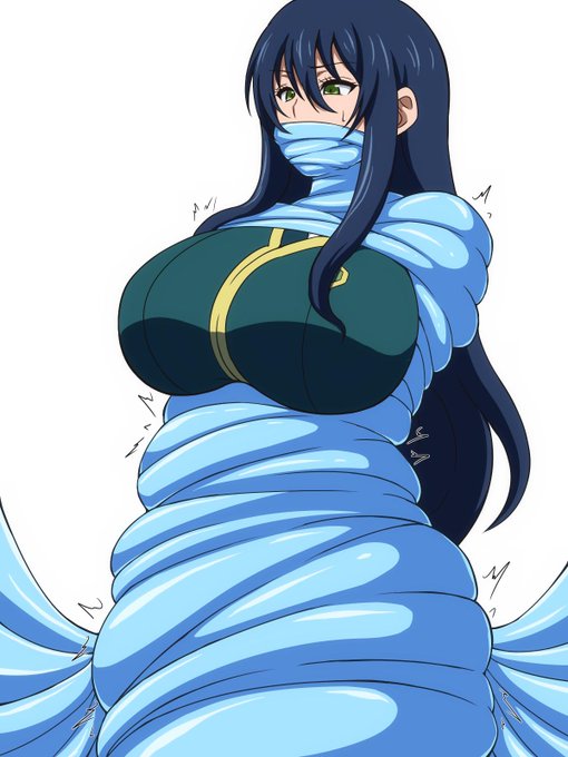 ギチギチに拘束された火々里綾火さん 