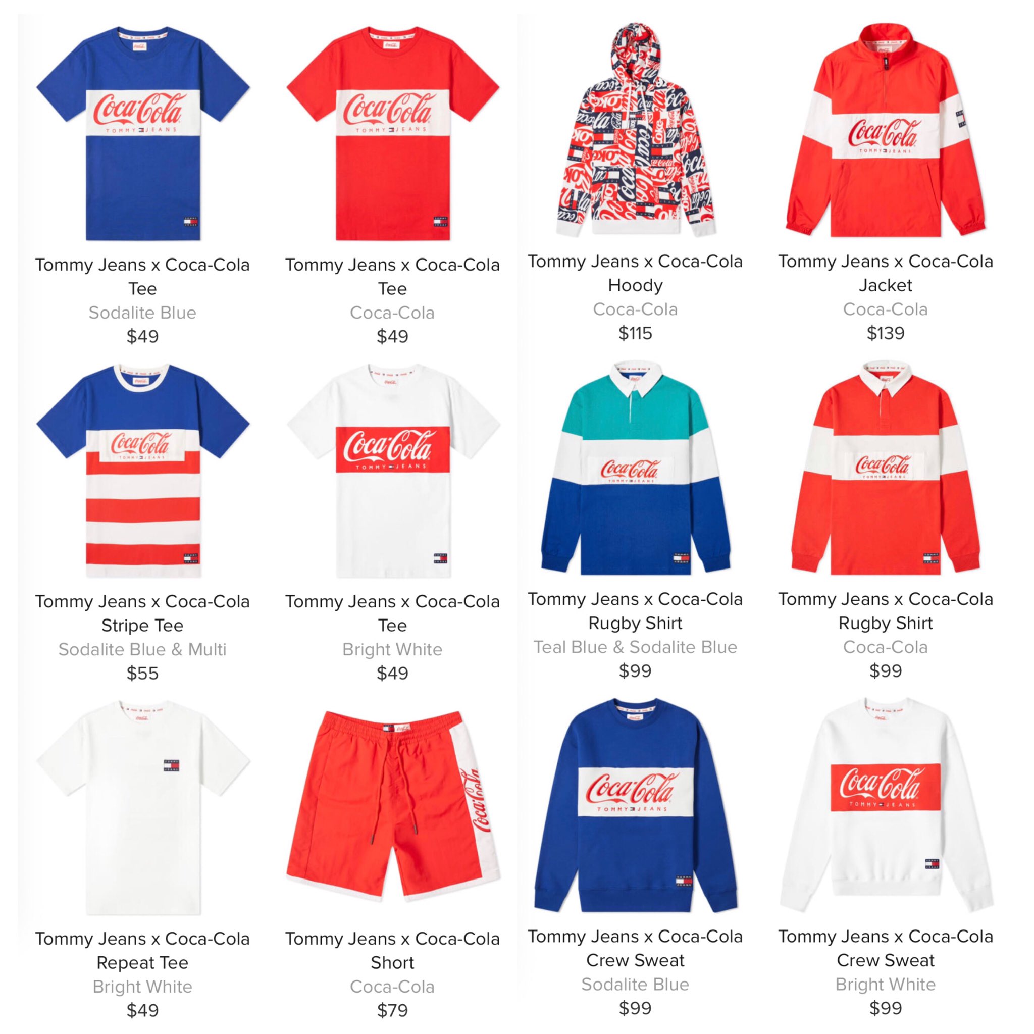 SNKR_TWITR on X: "LIVE in 25 minutes via @endclothing Tommy Hilfiger x Cola apparel collection https://t.co/1us1bpxFhL https://t.co/1us1bpxFhL #AD https://t.co/IDsBLLr1pi" / X