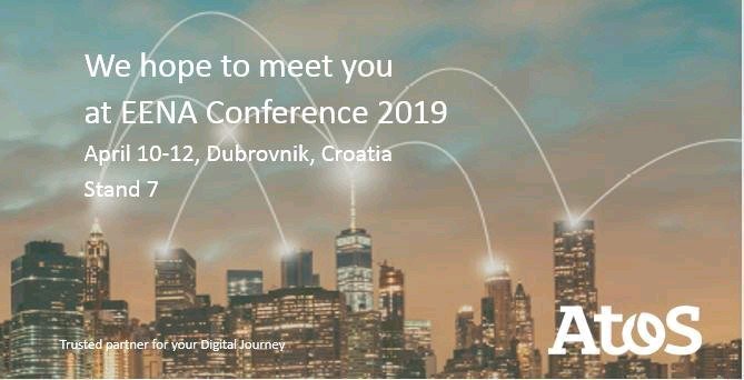 iratxegs's tweet photo. Come meet #YourExperts in #PublicSafety from @AtosPubSector next week at the #EENA2019 conference. Me and my colleagues are ready to talk about #AI, #SafeCities, #CriticalComms and much more! https://t.co/EZcPPOa739