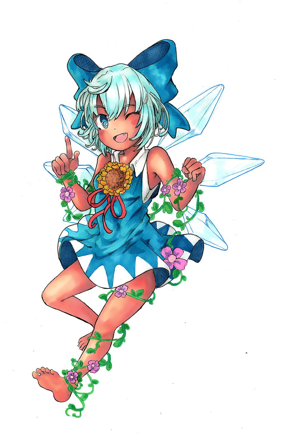 Touhou Cirno Render