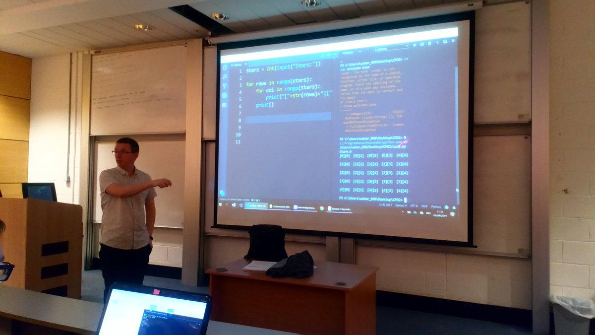 m_cormican's tweet image. Inspirational @KQuille simplifying #python #nestedloops in @tudublin Tallaght! @JctCoding @LCCompSci
