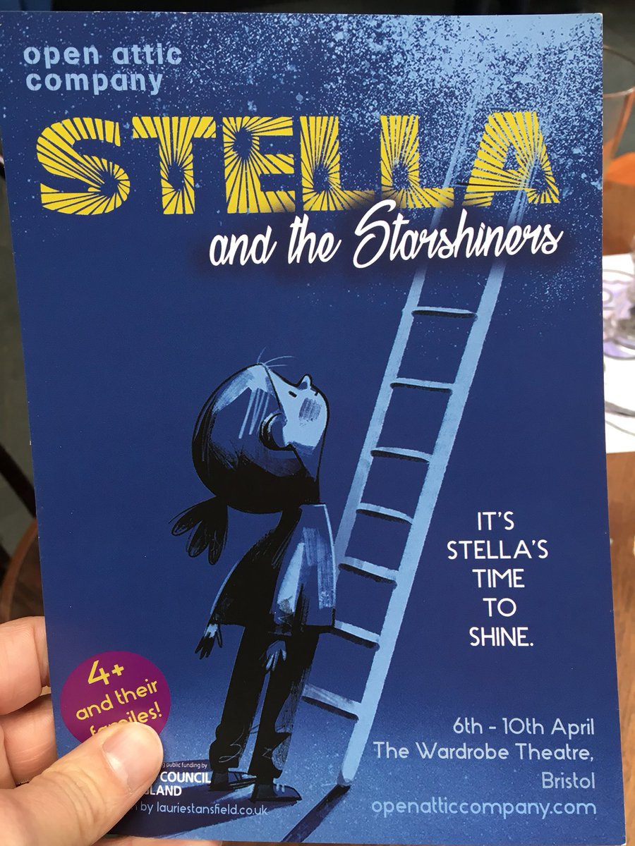 Just seen this fabulous kids play at the awesome <a href="/WardrobeTheatre/">The Wardrobe Theatre</a> in Bristol! If you have kids, it’s s must see.....thanks to the <a href="/OpenAtticCo/">Open Attic Company</a> who we’re captivating and contagiously funny