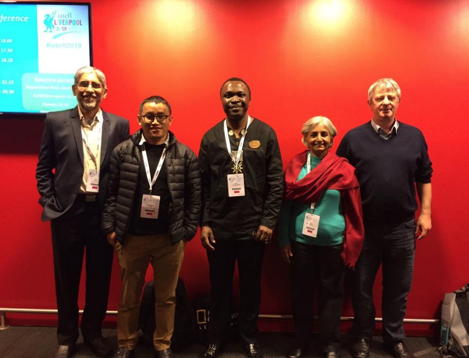 Teacher Agency in ELT in Difficult Circumstances (#iatefl2019 panel discussion) recording &amp; ppts now uploaded here: telcnet.weebly.com/presentations  <a href="/hkuchah1/">Harry Kuchah Kuchah</a> @Premphyak <a href="/amolpad/">Amol Padwad</a> @amyelightfoot <a href="/jasonelt/">Jason Anderson</a> <a href="/padboruah/">Pad mini Boruah</a> @TESOLacademic <a href="/inBritish/">British Council in India</a> <a href="/IATEFLResig/">IATEFL ReSIG</a> @trfestiva @RedICELT @npbritish