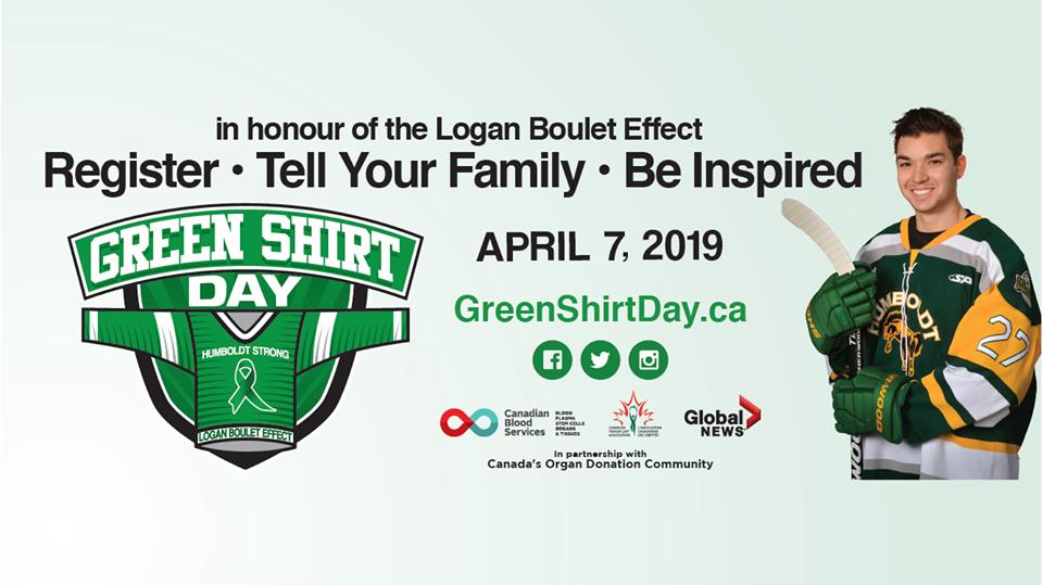 CTACanada's tweet photo. Who will be joining us for #GreenShirtDay tomorrow? #LoganBouletEffect @JustinTrudeau @rickmercer @RickHansenFdn @strombo @jannarden @ArleneDickinson @HockeyCanada @CoachsCornerDC @Cmdr_Hadfield @theweeknd @ShawnMendes @VancityReynolds @VancityJax @Sethrogen https://t.co/ymPlnIglbC