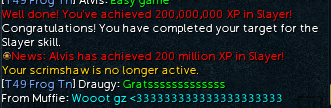 alvispreslee's tweet photo. Finally, 125m-200m took a whole month. Jesus.
Also, Sophanem chest can be claimed - never coming back.
Just for future reference for anyone out there that's wanting to do some slayering - don't. It is sooooooooooooooo slow..
#Sports #Slayering #Success @JagexSupport https://t.co/jNrYWjSfaD
