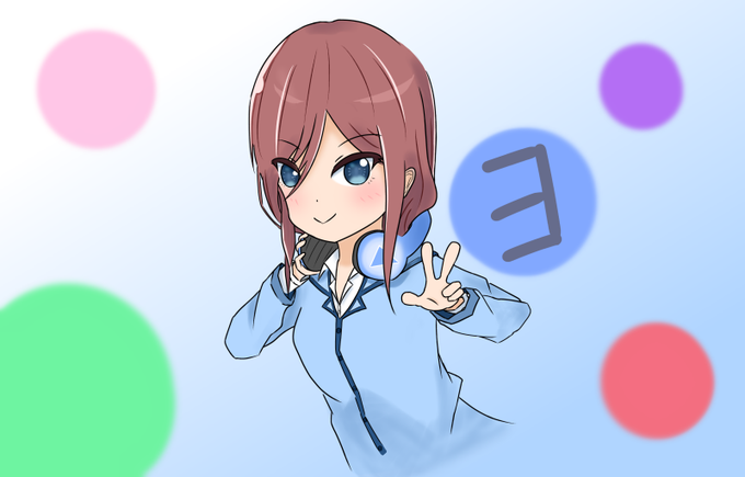 がむしゃら🍿🖼️さんがTwitterに投稿した中野三玖(五等分の花嫁)のイラスト。