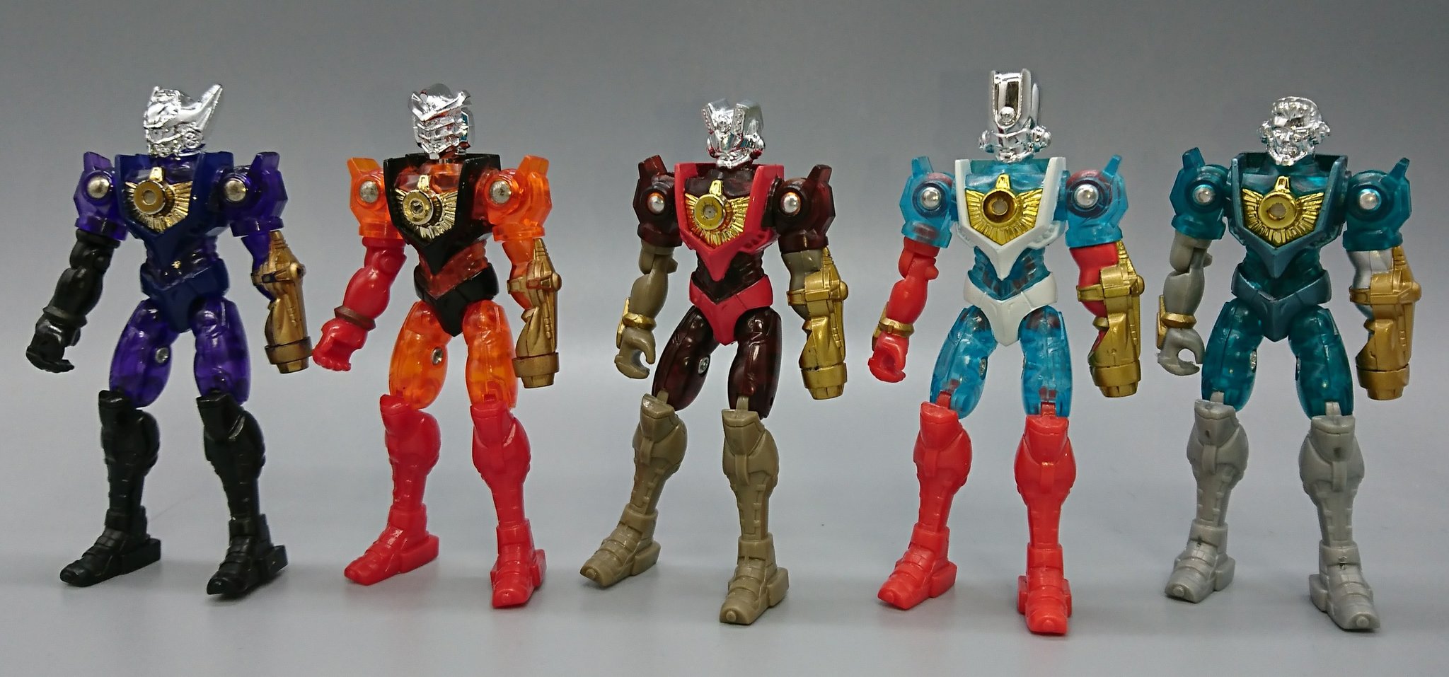 ミクロマン　マグネパワーズ　7体 中古 ミクロマン チェンジトルーパーズ 7体セット マグネ