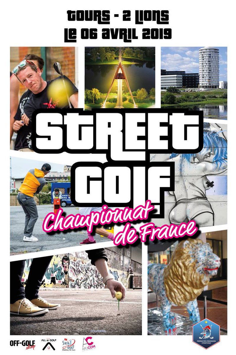 OffGolfShop's tweet photo. Aujourd'hui nos balles vont se balader dans les rues de @villedetours pour la 2ème étape du Championnat de France de #StreetGolf organisé par #Allisgolf ! #Golf #UrbanGolf #golflife https://t.co/8zhZSHwJVz