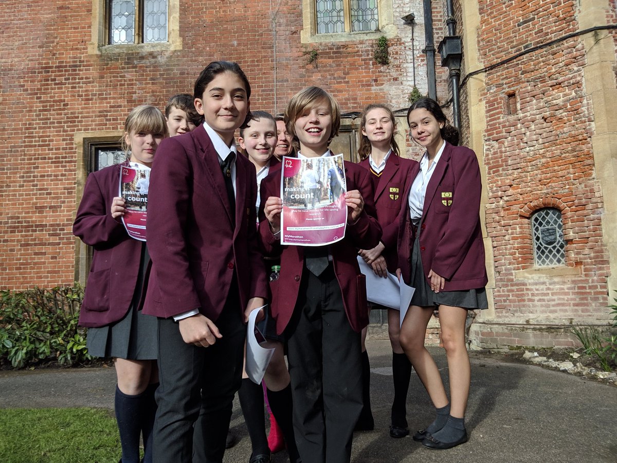 WickhamCourtSch's tweet photo. Meet the amazing team of students who are going to run the @TheBHF My Marathon month in May with Mrs Da Costa. What a group of stars. #wcsevents #wcscharity #wcscommunity https://t.co/xGOSMsSgVJ