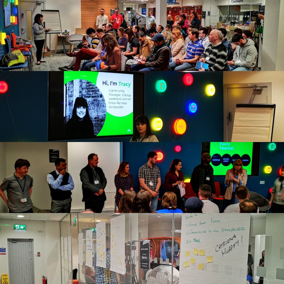 ColinJ_Keogh's tweet photo. Great day 1 yesterday at @SWWaterford #swwaterford #SWWat at @BOIstartups workbench I'm #waterford. Onto day 2..... https://t.co/3ZDlxbFzVg