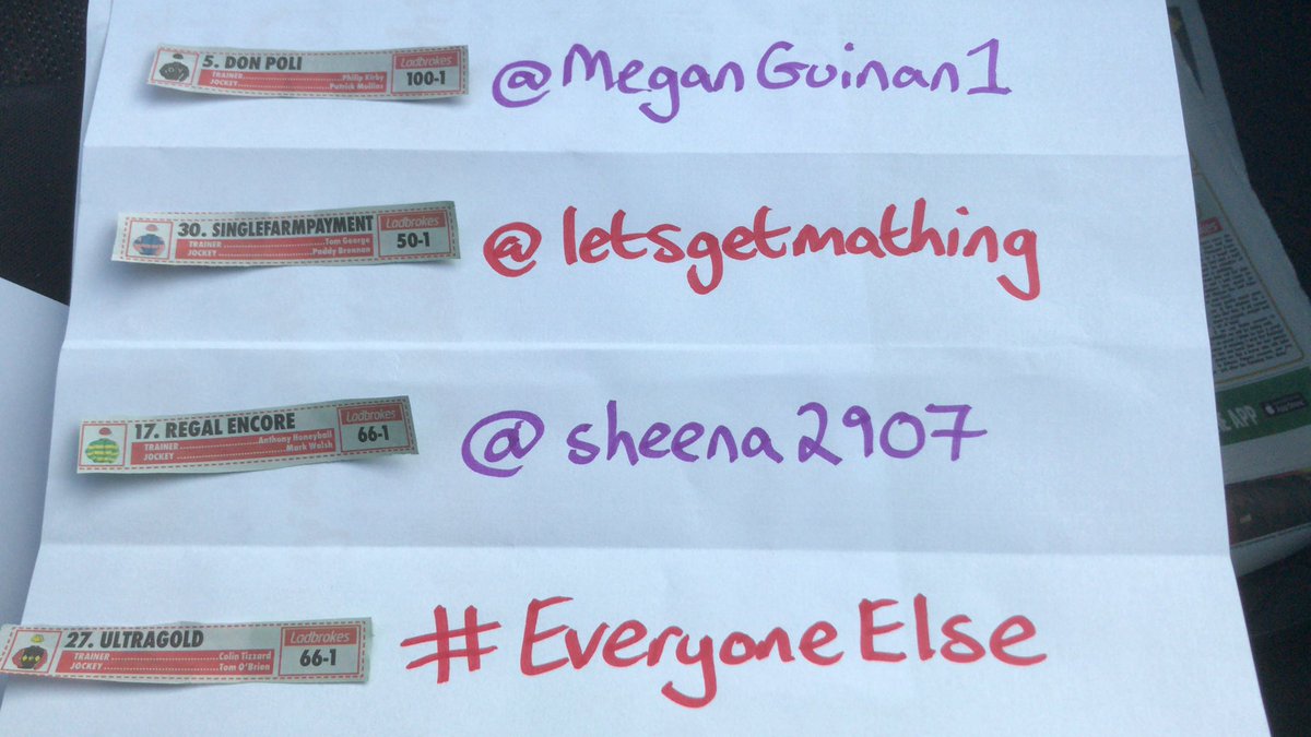 RJS2212's tweet image. Time for the draw #MathsGrandNational2019 #MathsSweepStake @MeganGuinan1 @letsgetmathing @Sheena2907 #EveryoneElse