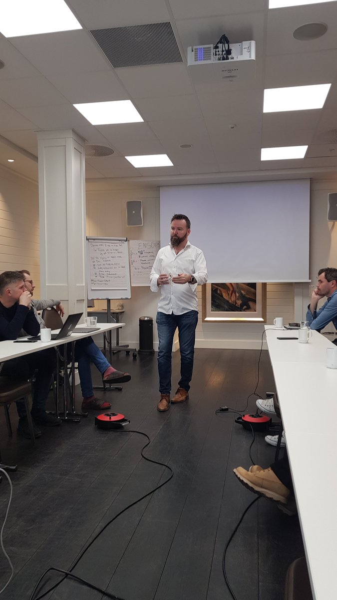EnsoAS's tweet photo. Trond-Are Utle fra Kirkens Nødhjelp holder inspirerende innledning til hva vi som selskap kan bidra med for å hjelpe mennesker I nød og til noe som er større en oss.
Hoveddelen vi skal se på er ulike aspekter ved DIGID. DIGNIFIED IDENTITIES (DIGID) IN CASH PROGRAMMING
#ensofied https://t.co/1Q6jpv9L88