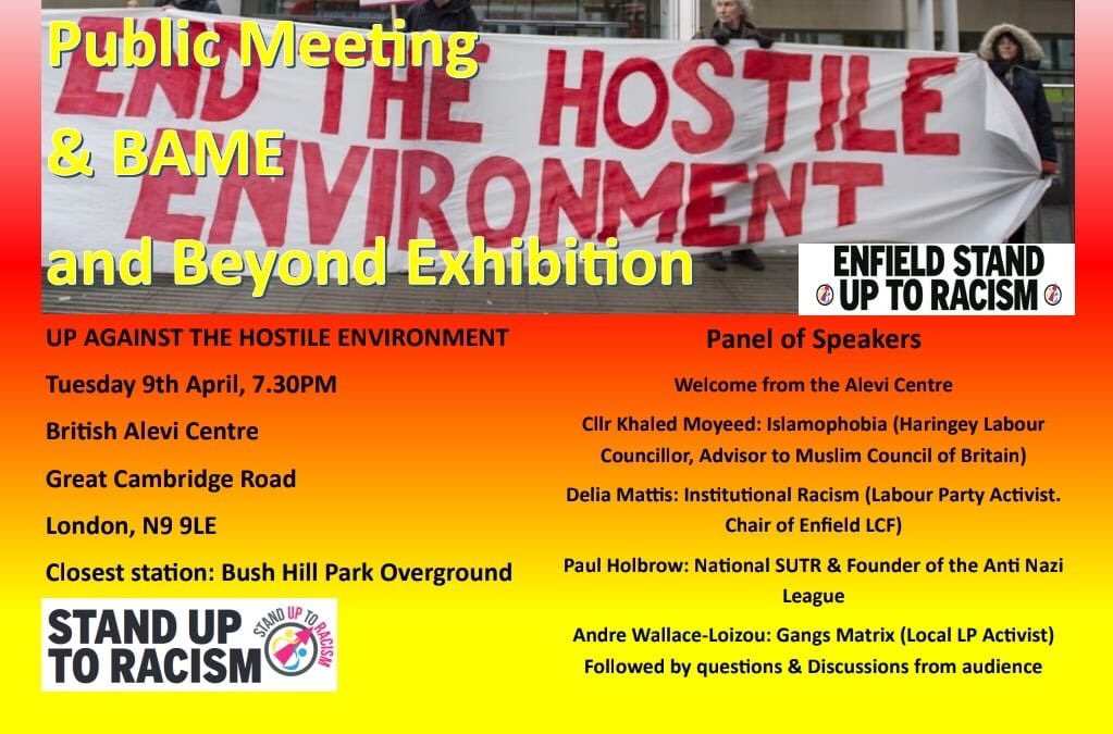 ErginErbil's tweet photo. @BAFingiltere are hosting Enfield Stand Up To Racism &amp; BAME &amp; Beyond on the 9th of April 7:30pm. 

All welcome to join!

United, we stand. 

Divided, we fall.

@Labour4Edmonton @AntiRacismDay @BAMEandBeyond @jeremycorbyn @UKLabour @YoungLabourUK @LDNYoungLabour @EnfieldYoungLab https://t.co/VaSRdzuuid