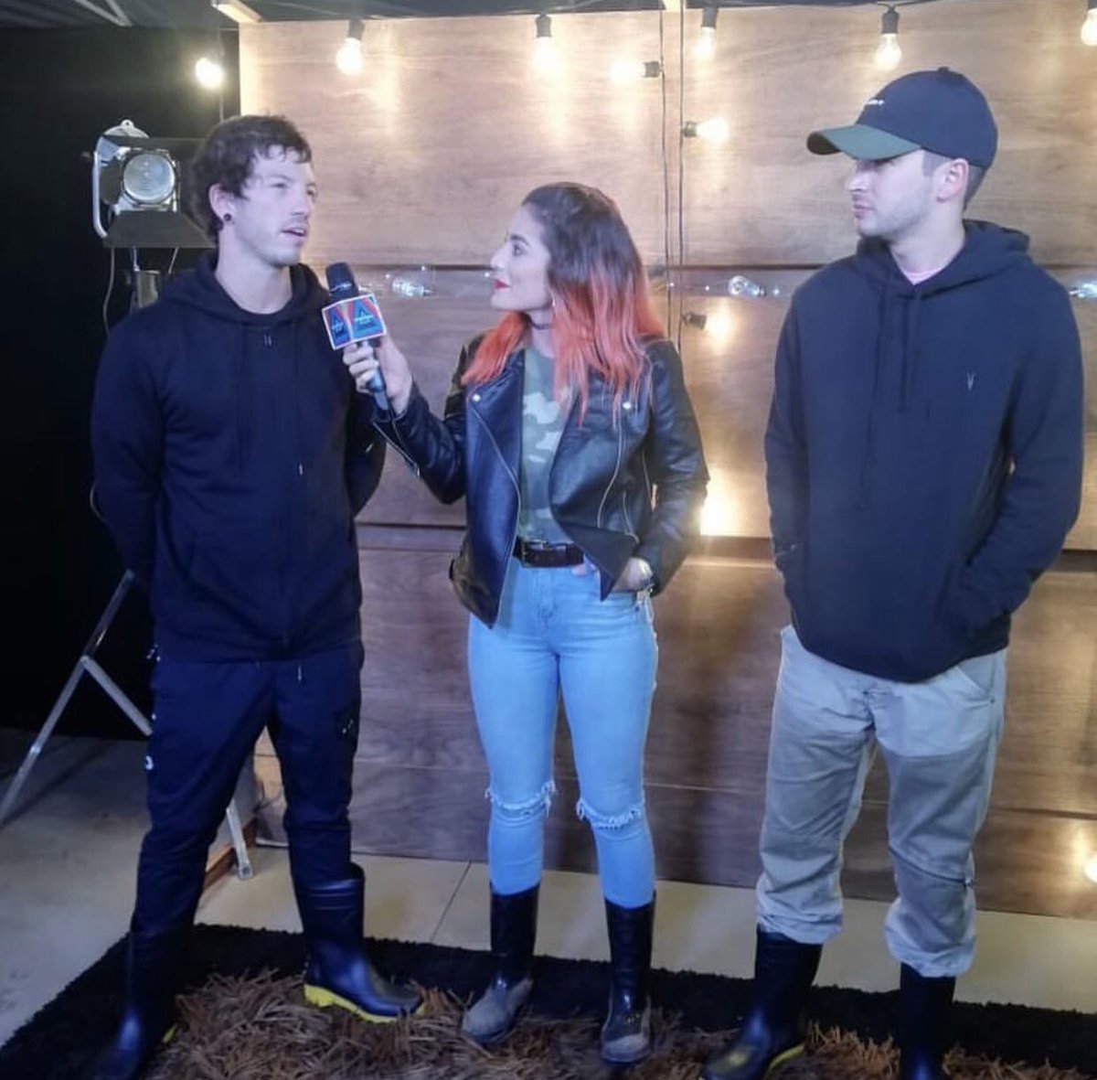 brokebandito's tweet photo. no one told me they were wearing fucking welly boots look at tyler he’s never looked more like a 40 year old dad that works hard in his oversized garden that he refuses to call anything but “his farm” https://t.co/KyLlAb7qeH