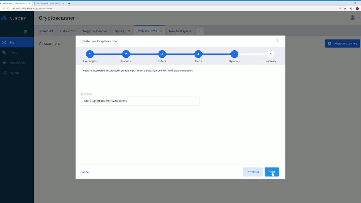 algoryapp's tweet image. How to use &quot;Today&apos;s volume&quot; filter - Video turorial!

youtu.be/u7XdVXJ88e4

Check more: app.algory.io/app/cryptoscan…

#cryptoscanner #cryptocurrency #crypto #bitcoin #cryptotrading