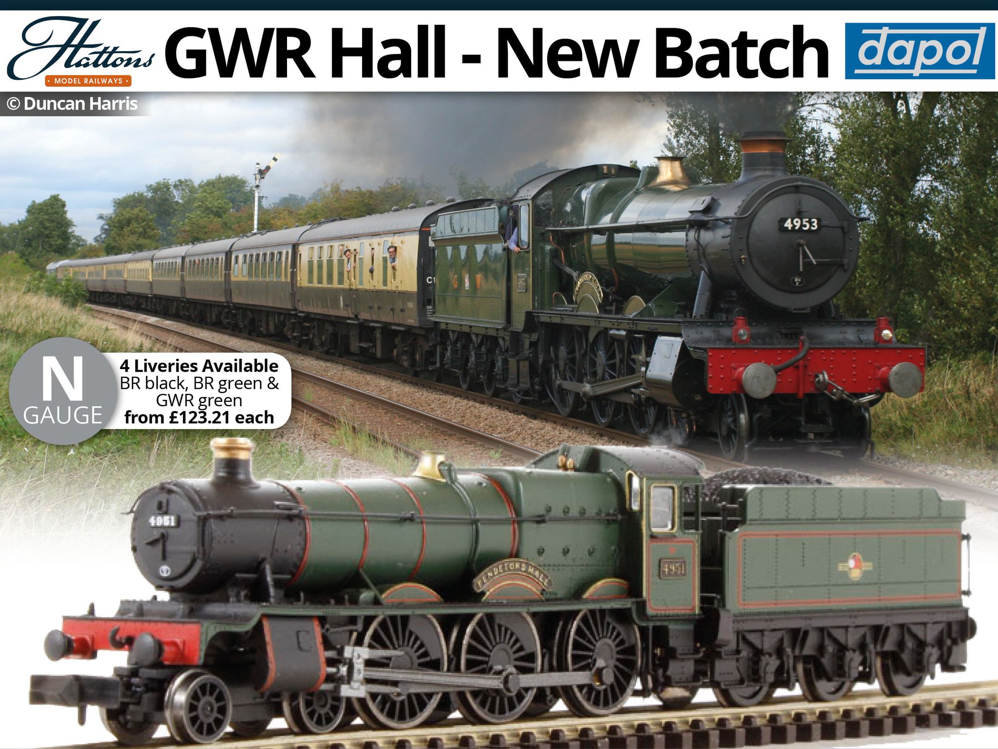 n gauge gwr steam locomotives