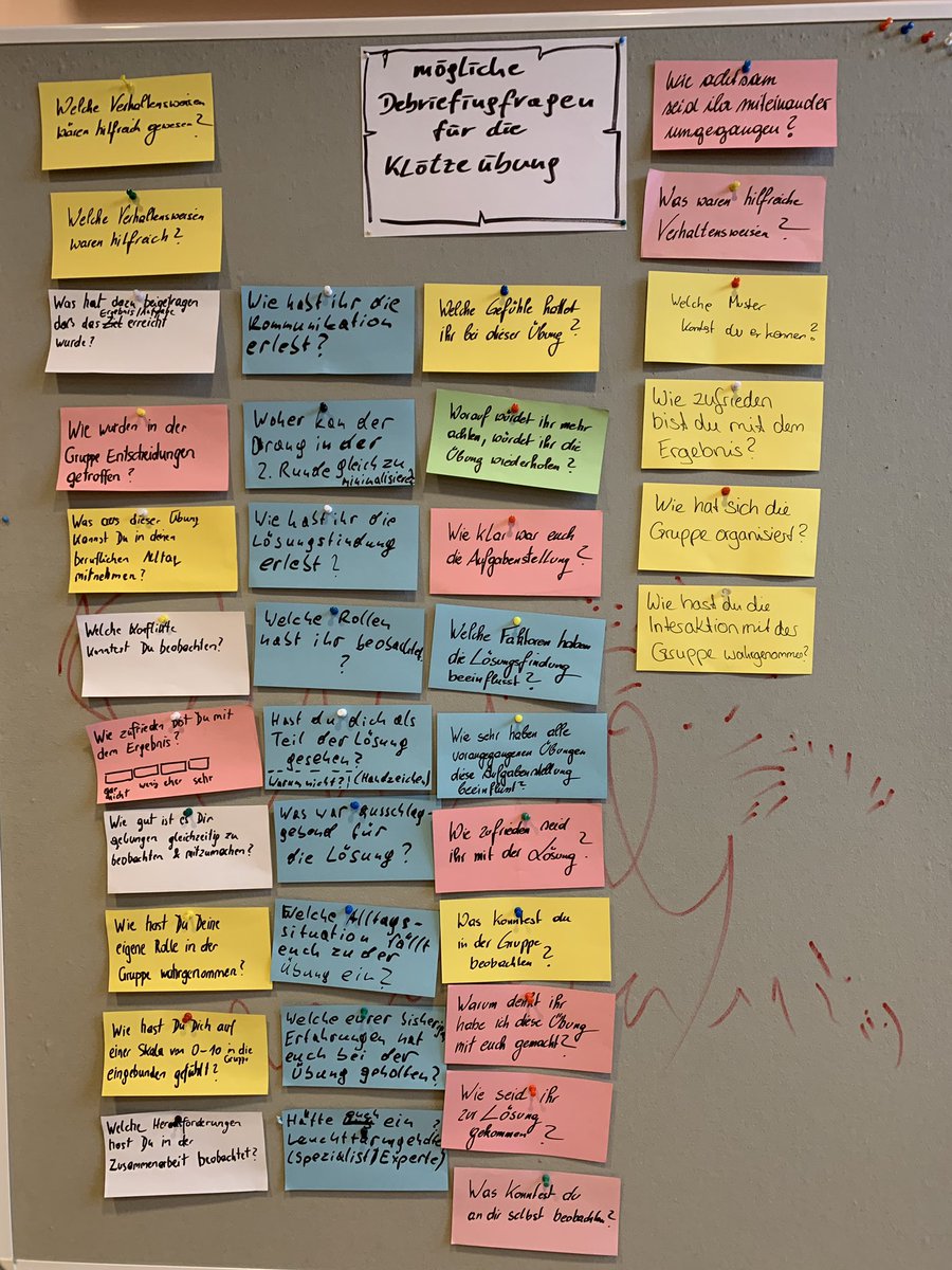Start in Tag 2 #AgileFacilitationLab2019 Workshop zum Thema "Briefing und Debriefung" mit Klemens Gansinger
