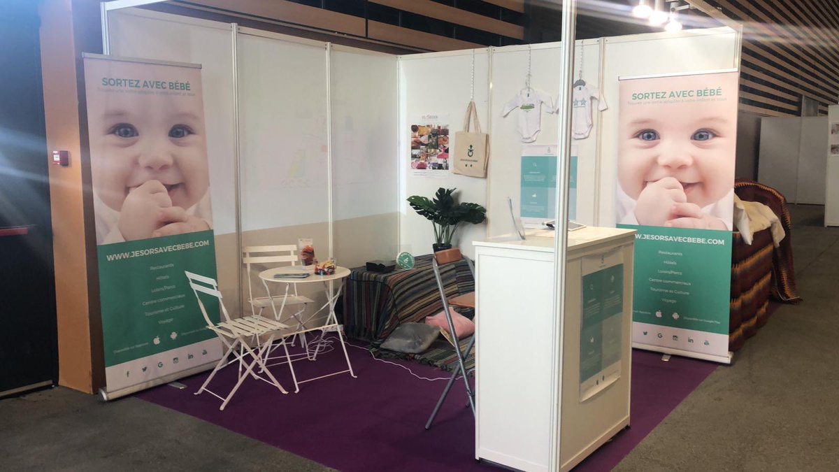 jesorsavecbebe's tweet photo. Stand en place, nous sommes prêts à vous accueillir au @SalonBabyFr à Lyon ! 🤩 #salonbaby https://t.co/zfFHtOdyuZ