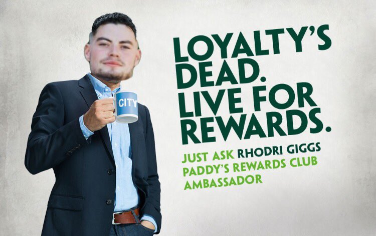 ShefUniFootball's tweet photo. A big thanks to this years betting sponsor @paddypower who like our very own @besw1ck say “Loyalty’s dead, live for rewards instead” #Blairgate 👀🤧 https://t.co/OjbnRWaUwC