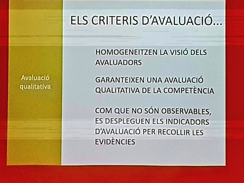 InnoEdLleida's tweet photo. Què és l'avaluació qualitativa? Cal definir uns criteris d'avaluació homogenis #JoInnoEd #innovació https://t.co/1j3PmOIq4l