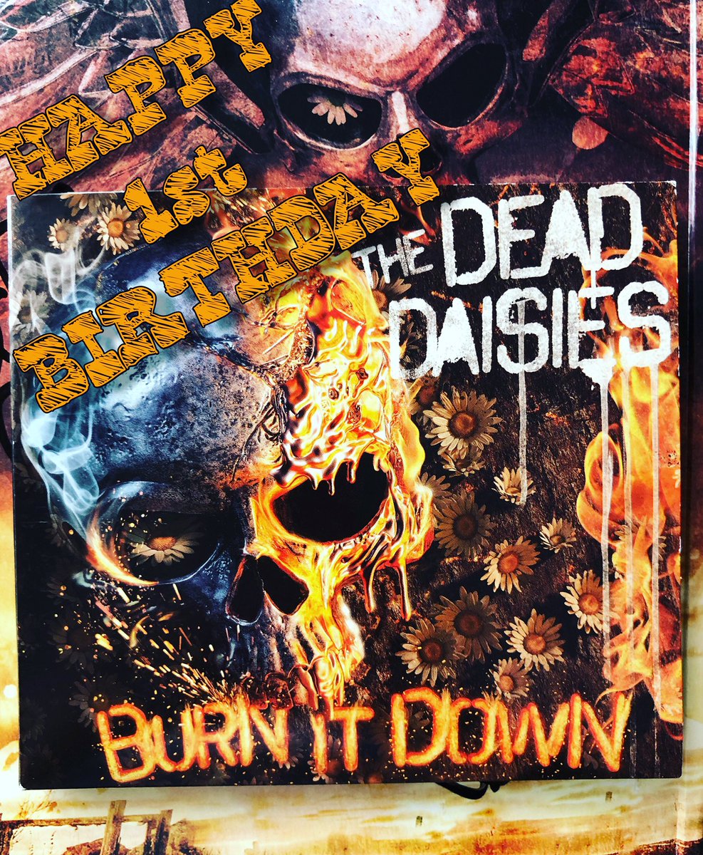 CARRY_0409's tweet photo. HAPPY 1st BIRTHDAY @TheDeadDaisies 
#BURNITDOWN 🤘🏻💿🎶🧡🖤

‼️ RESURRECTED ‼️
‼️ RISE UP ‼️
‼️ BURN IT DOWN ‼️
‼️ JUDGEMENT DAY ‼️
‼️ WHAT GOES AROUND ‼️
‼️ BITCH ‼️
‼️ SET ME FREE ‼️
‼️ DEAD AND GONE ‼️
‼️ CAN‘T TAKE IT WITH YOU ‼️
‼️ LEAVE ME ALONE ‼️
‼️ REVOLUTION ‼️ https://t.co/MnK28BwLkf