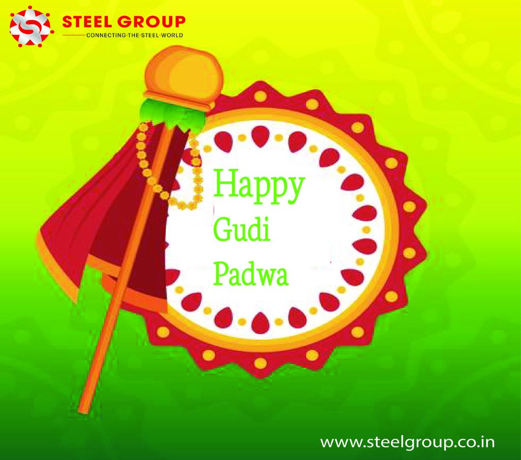SteelGroup2's tweet photo. May this Happy occasion of Gudi Padwa brings countless joy, wealth, prosperity, good health to you and your family!
✨Happy Gudi Padwa ✨ 
#gudipadwawishes #marathinewyear #festival #steelgroup https://t.co/asVYnMcsvq