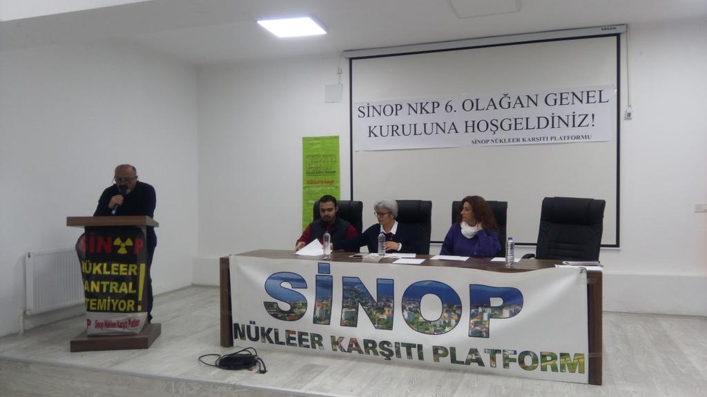 SinopNkp's tweet photo. Sinop Nükleer karşıtı platformun 6.Olağan Genel Kurulu başladı #NükleereHayır #Sinop https://t.co/5DMacPaNZL