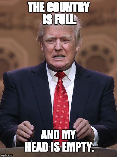 realMrRobby's tweet photo. GO AWAY, @realDonaldTrump #idiot #furlough #caravanoflove
#whinylittlebitch #sarahhuckabitch
#dumptrump #fakepresident #hands
#impeachtrump #NeverAgain8 #beto #neveragainmovement #NeverAgainMSD #TrumpIsAMoron #TrumpIsGuilty #TrumpIsACriminal #MarchForOurLives
#shutdown #kavanope https://t.co/GvWiF9YV5F