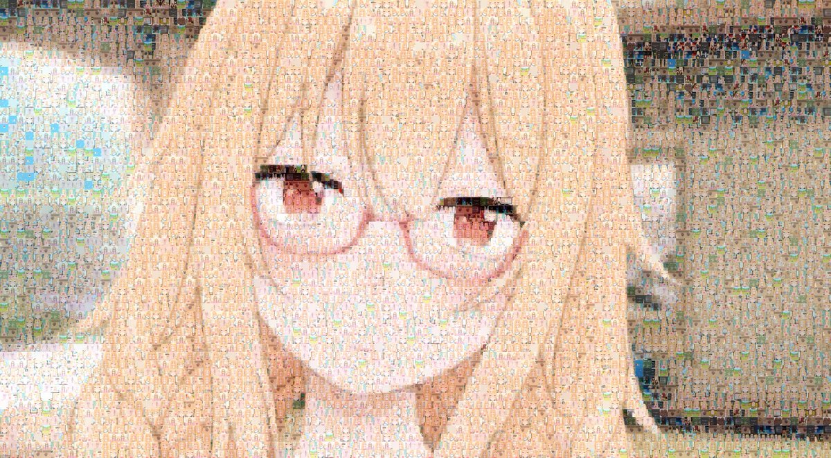 前にモザイクアート欲しいって言ってたよな…
めおめろの軌跡を詰め込んだからよ(=^ｘ^=)
#諸星めろこ #めろのヴィーナス