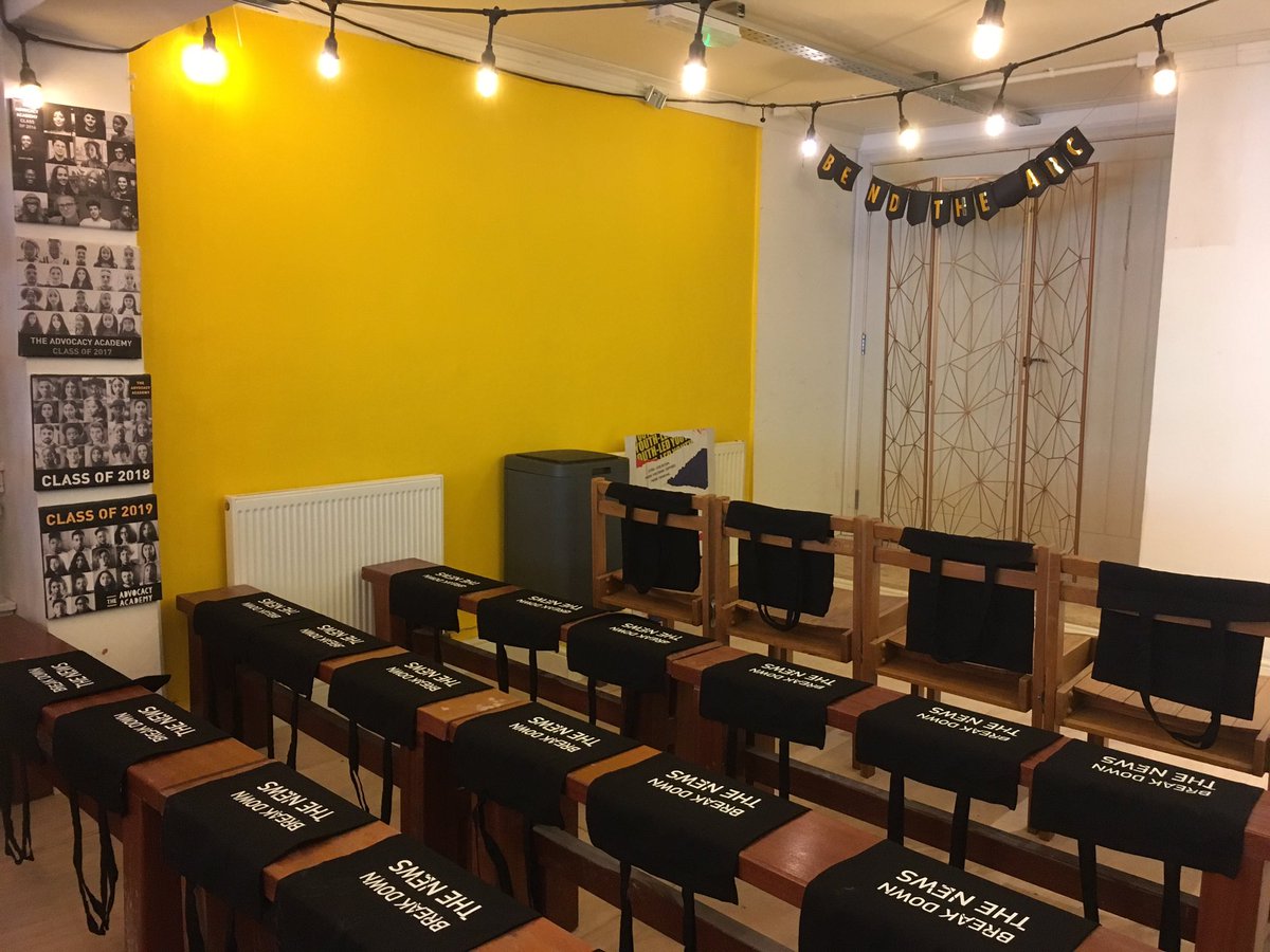 We are nearly ready for the Community Journalism workshop today <a href="/AdvocacyAcademy/">The Advocacy Academy</a> campus in Brixton! See you there very soon! #communityjournalism #journalism #localstories #CommunityEngagement