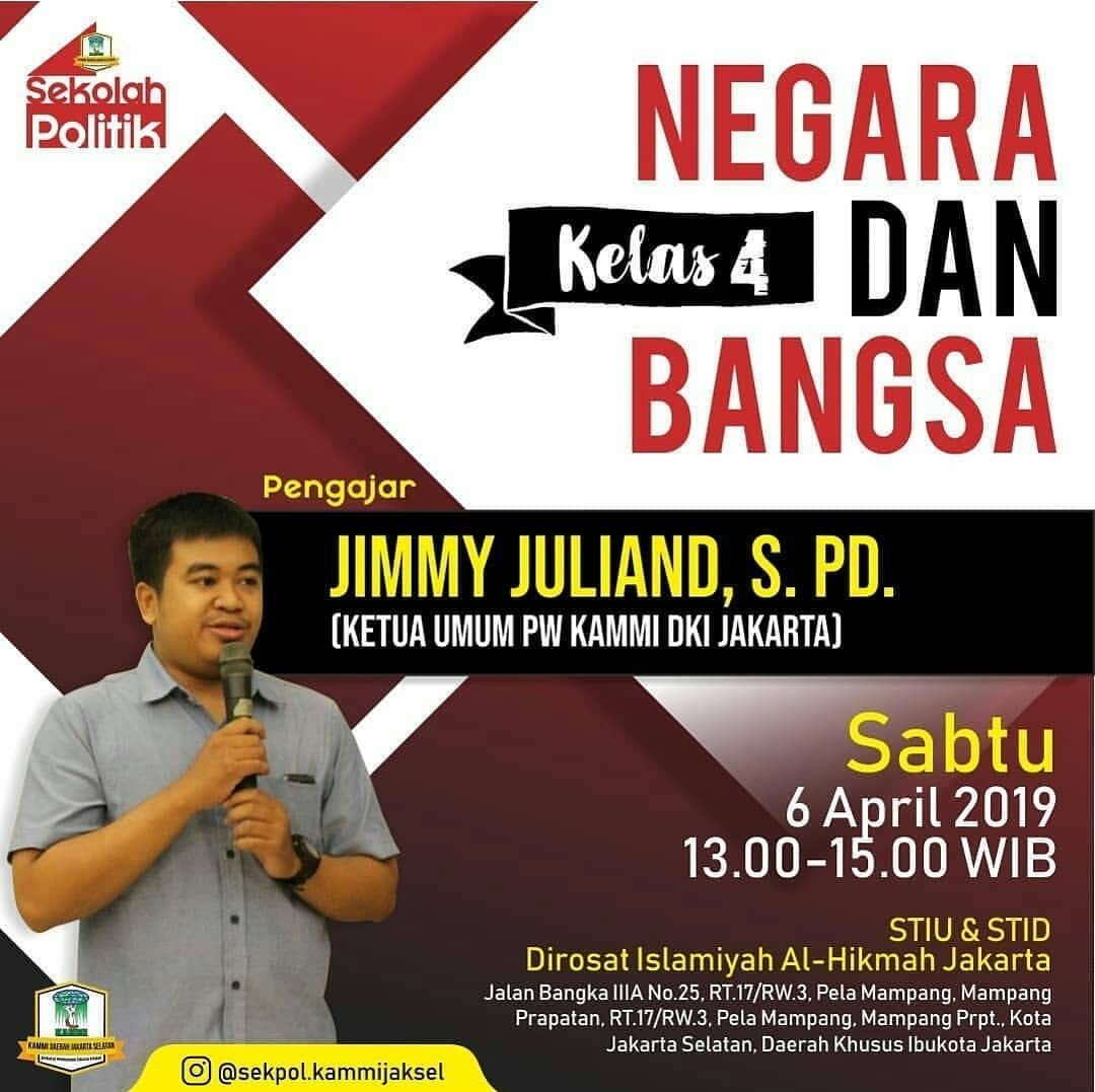 Ayo kader jaksel merapat.
Acaranya baru dimulai nih
Sudah ditunggu sama bang Jimmy