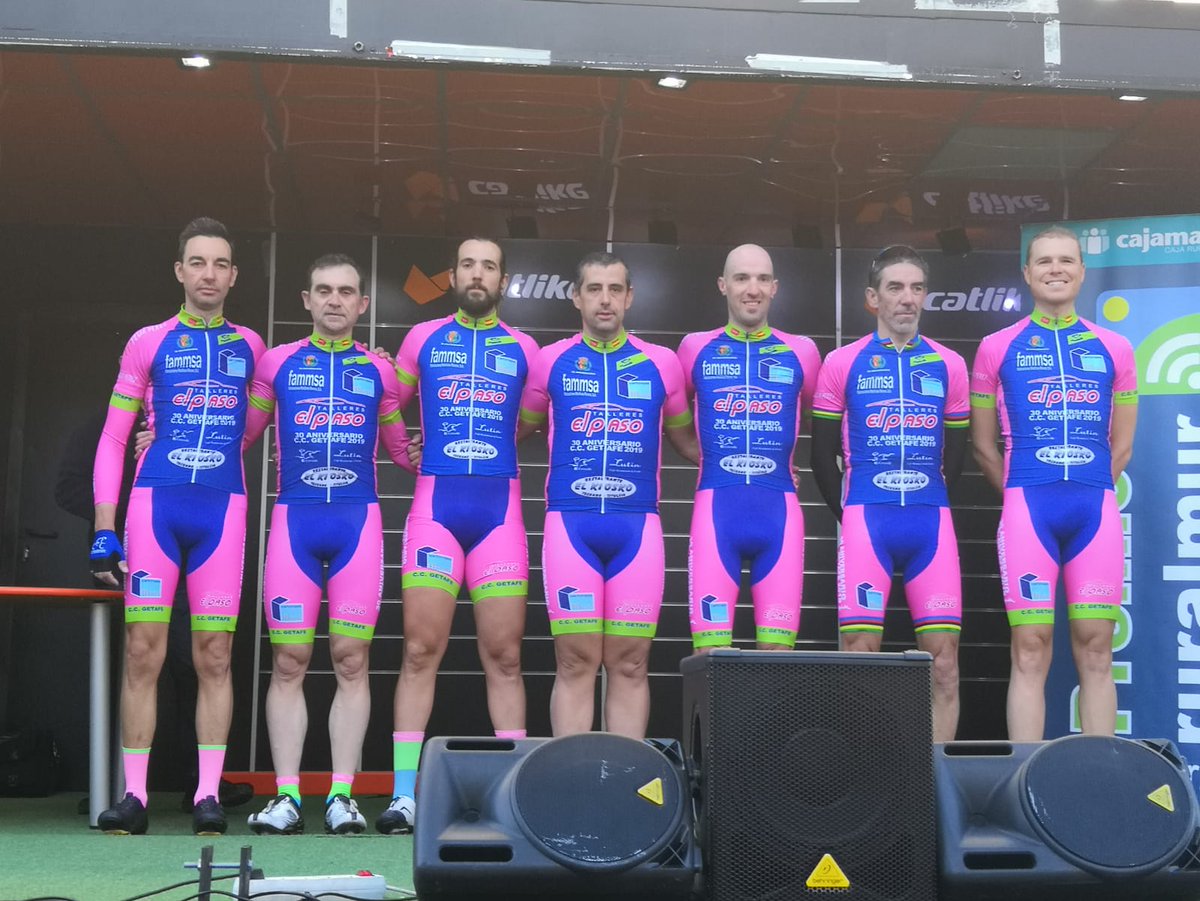 Listos para comenzar la Vuelta a Murcia Máster!