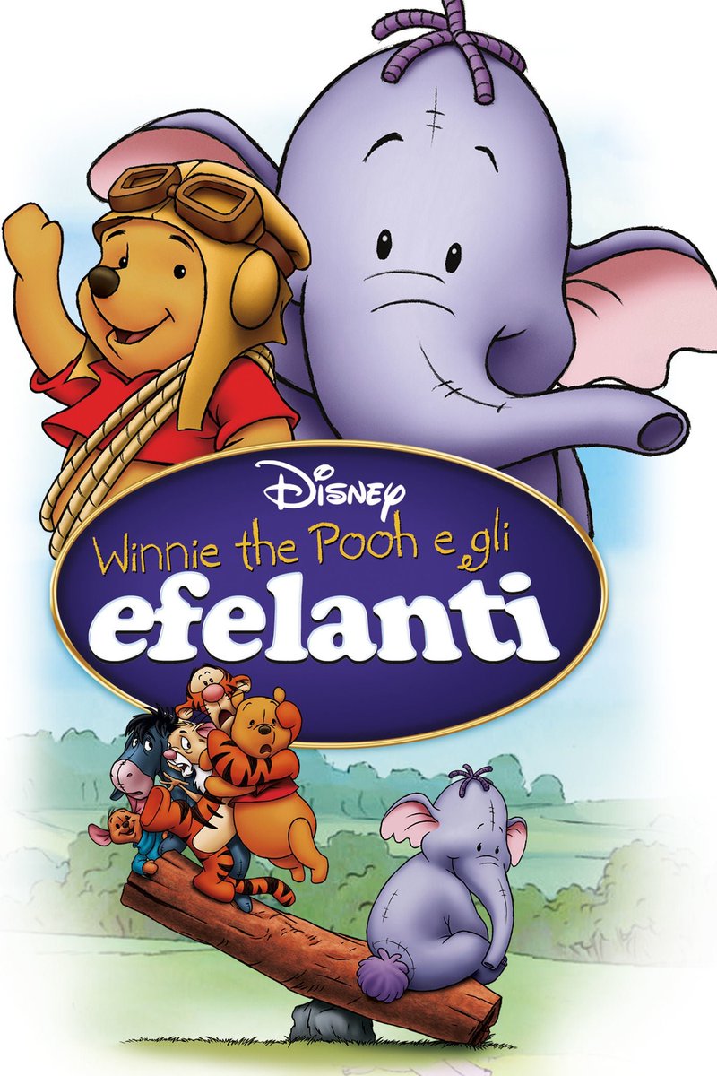 TribeDisney's tweet photo. Questa sera alle 20:45 su Rai YoYo andrà in onda il film Disney "Winnie the Pooh e gli Efelanti" 🐻🐘❤
#winniethepooh #RaiYoYo https://t.co/sQdSJ19paL