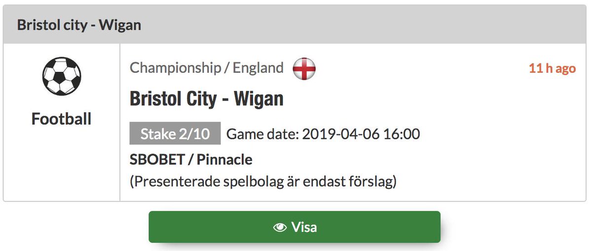 GameGurusSE's tweet photo. New ⚽️ picks from 🏴󠁧󠁢󠁥󠁮󠁧󠁿 Football. Don't miss out!
The market's best Tipster service!

Stats 2018 
- bankroll growth 629%💰
- ROI 115%📈

Join https://t.co/2R04eqWtOp now!

#PremiumBettingService #League1 #tipster #footballpick #bettingtips https://t.co/gZIokpchoW