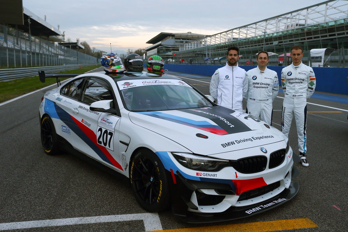 BMWItalia's tweet photo. All'@Autodromo_Monza si riaccendono i motori del @CIGranTurismo. La #BMW #M4 #GT4 e la #BMW #M6 #GT3 a caccia dei titoli Sprint e Endurance. Pronti a seguire questa nuova stagione con noi?
#TryToFollowUs #BMWTeamItalia #CIGT https://t.co/1u8laAlyNF