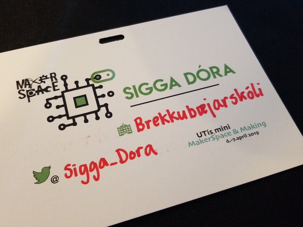 Sigga_Dora's tweet photo. Frábær helgi framundan á #UTismini https://t.co/5STKaJZe9M