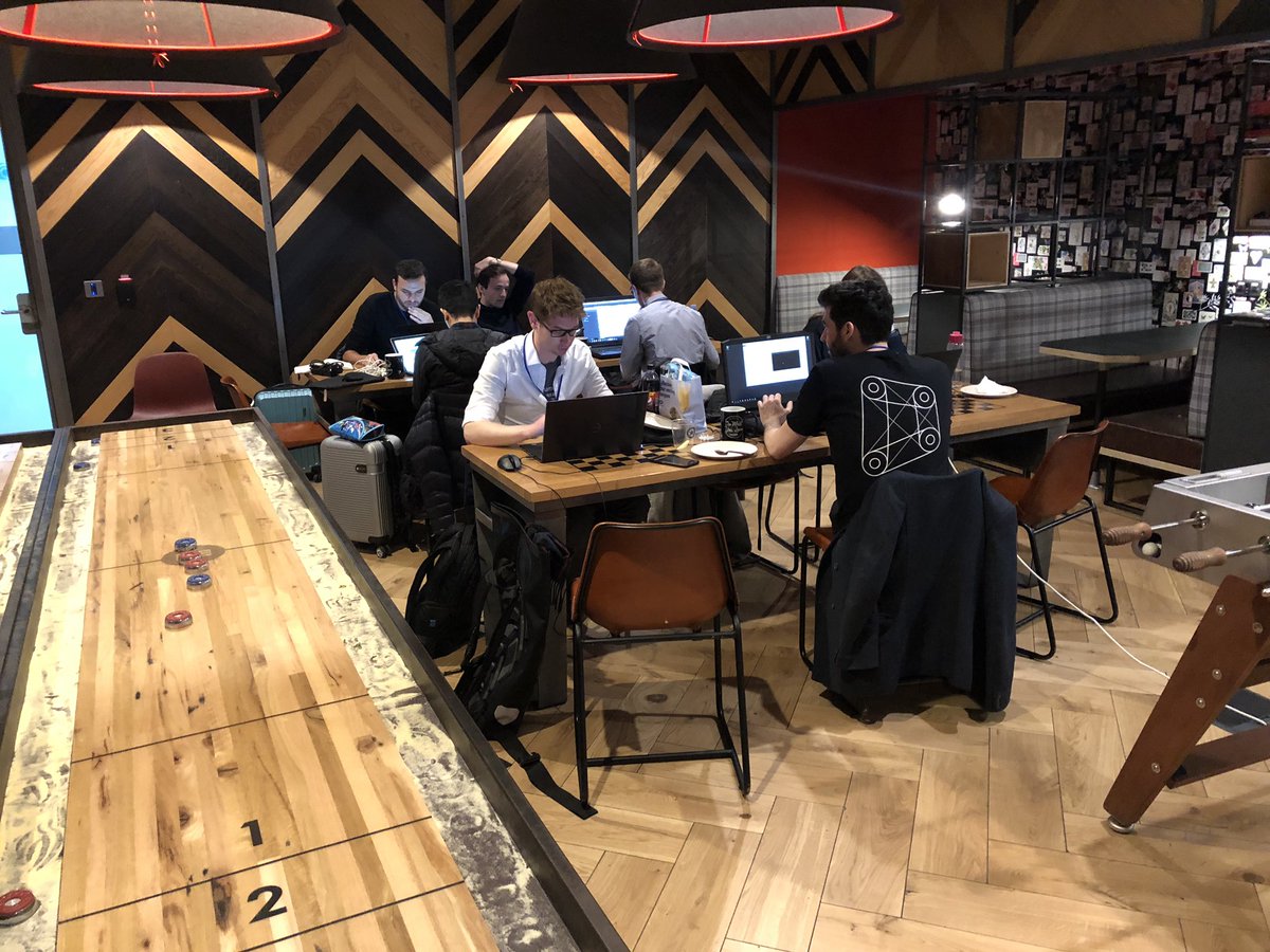 martinpaulcoyne's tweet image. Early(ish) start for most hackers on Day 2! Looking forward to seeing what everyone has achieved! Some fantastic ideas in progress #DynamoHackathon #UKDynUG #mindthehack