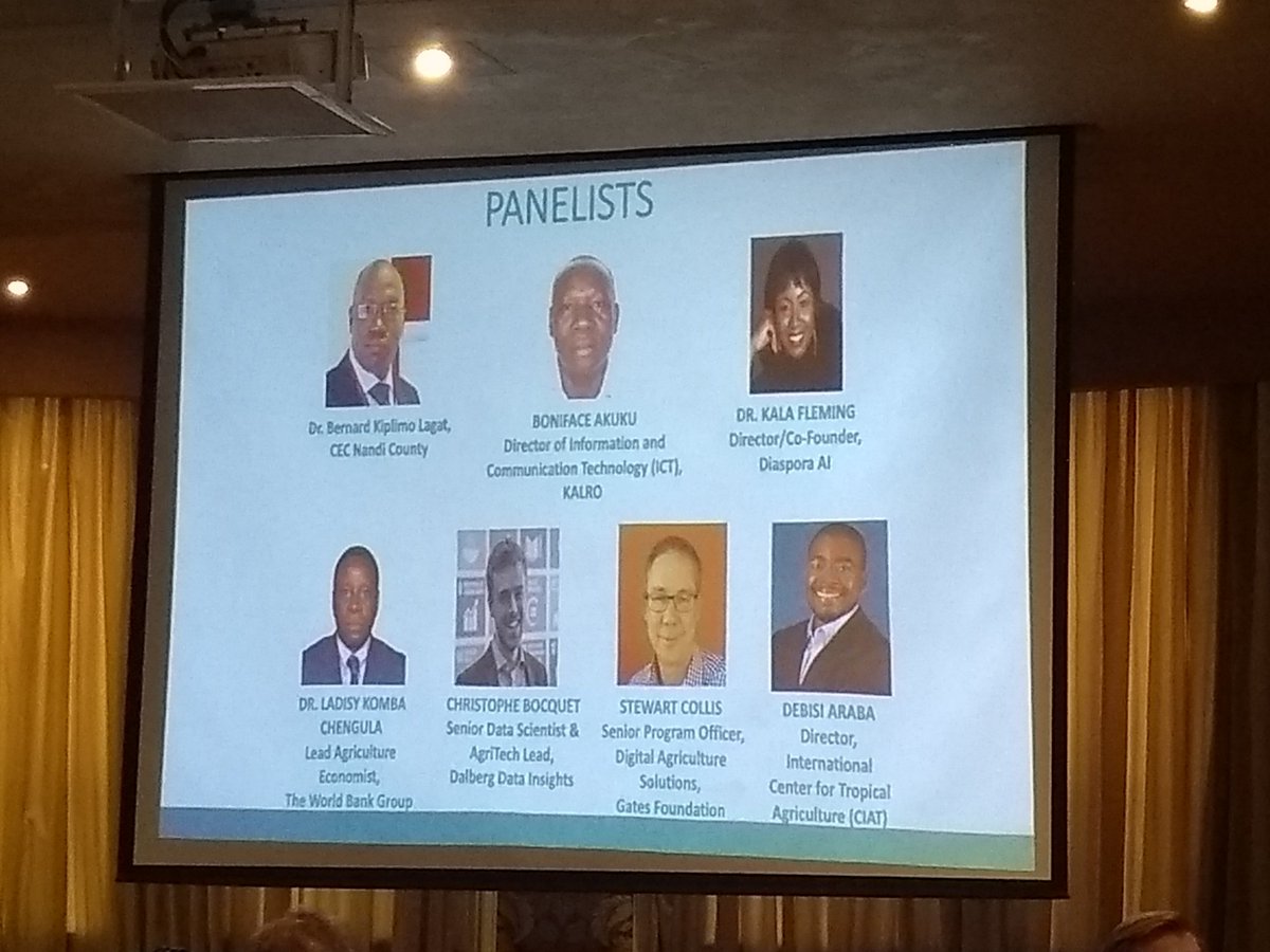 E4ImpactAfrica's tweet photo. Great discussions from the panel at #DisruptiveAgriTech discussion #DataAnalytics and intelligence to ensure #farmers have quality, reliable and on-time #Data to help them make right decisions #ClimateSmartAgriculture #PestsControl #Humidity # https://t.co/b2mHjh6vdw