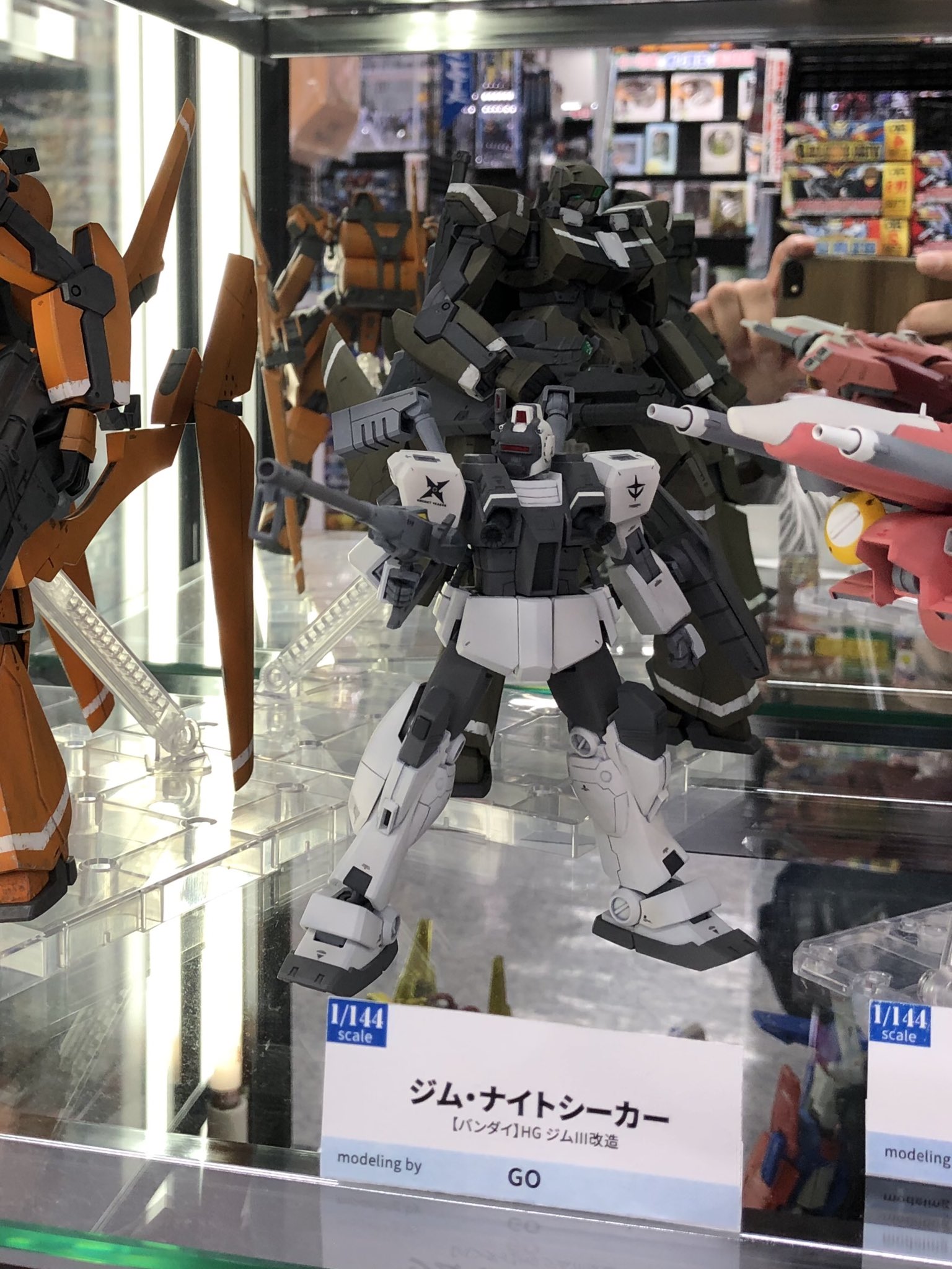 Go En Twitter ジム ナイトシーカー ヴァースキ機 ヨドバシカメラさいたま新都心店に展示させていただいております ジムの日