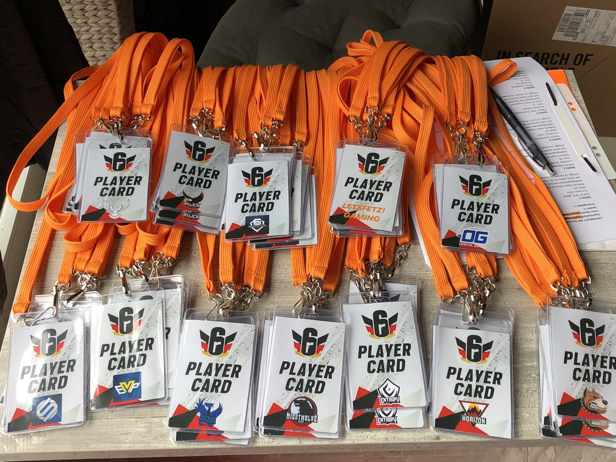 ebattleGG's tweet photo. We are ready! #lanhype #gccup Lets go! @GCCUP_de @DigitalThunder1 @eByteCommunity @UbisoftDE @Floatinggrip @RuntimeGG @RainbowSixDE @RaptortheChief https://t.co/oyajMa4npW