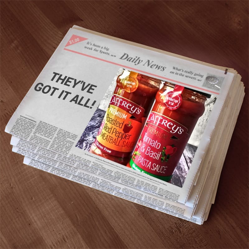 Caffreys4S's tweet photo. Caffrey Sauces are launching #newrange #fatfree #noaddedsugar
#lowsalt #glutenfree #meatball
Pasta Sauces &amp; meatball sauce. https://t.co/ELb8CxOgxO